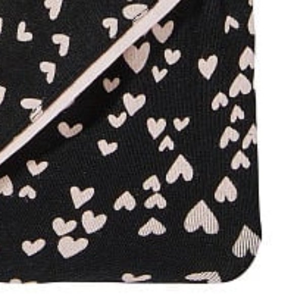 VS XXL Reg 30" Inseam Modal PJ Set Black with Hearts So Comfy! PJ P.J. pjs NWT - Picture 7 of 8